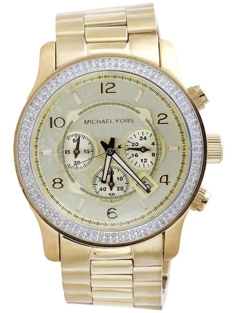 michael kors watch men diamond|men's mk watch with diamonds.